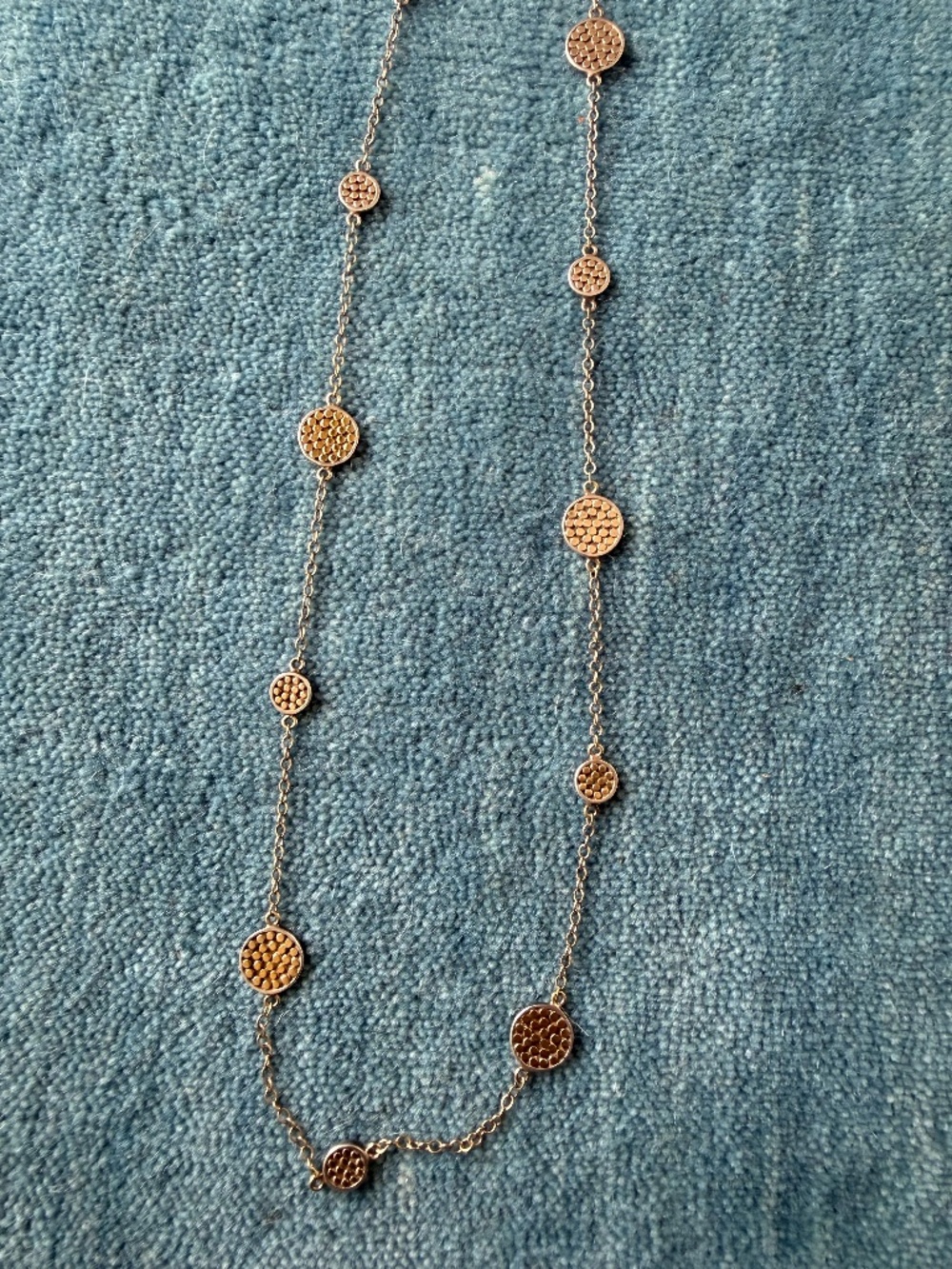 Anna Beck Long Station Necklace - EUC